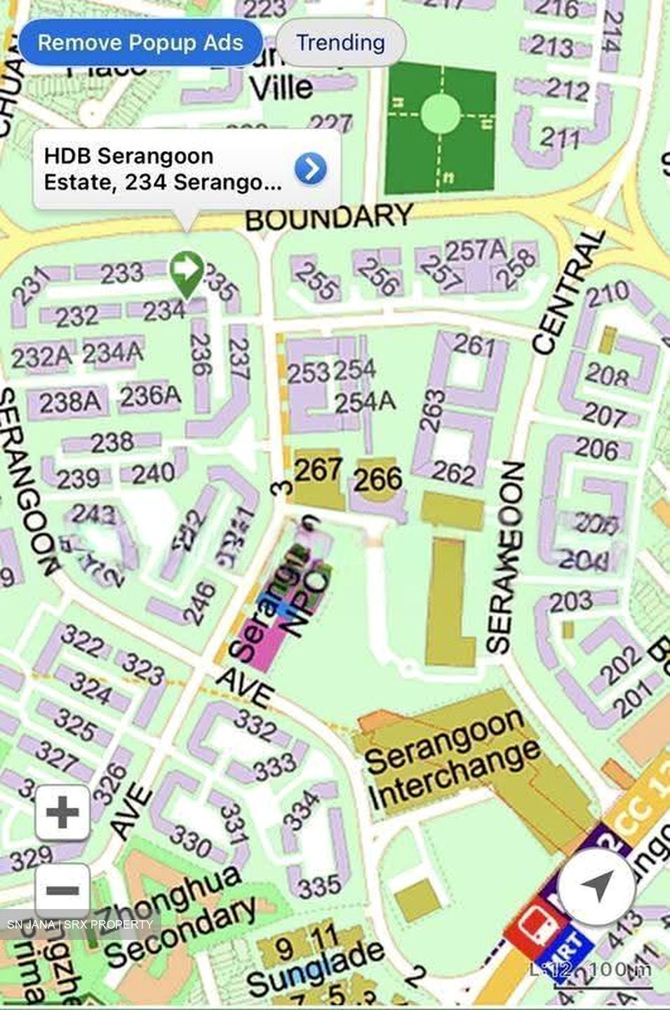 Blk 234 Serangoon Avenue 3 (Serangoon), HDB 4 Rooms #609596861
